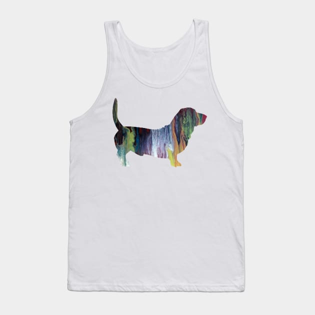 Basset hound Tank Top by TheJollyMarten